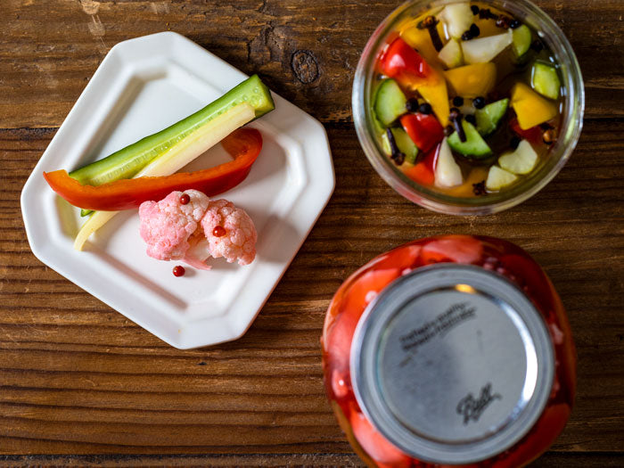 【野菜&食物繊維をたくさん摂れる!】カラフルピクルス2種