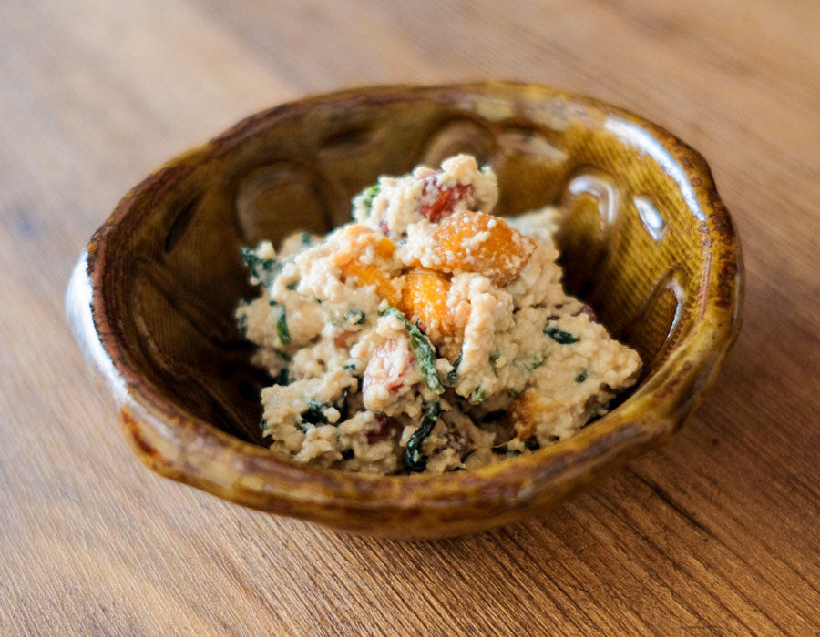 茹で&水切り不要!【ベジ白和え】で食物繊維たっぷりの一品を。